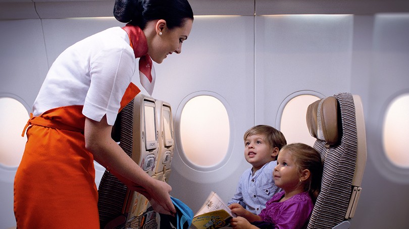 Etihad Airways: Дети путешествуют бесплатно!